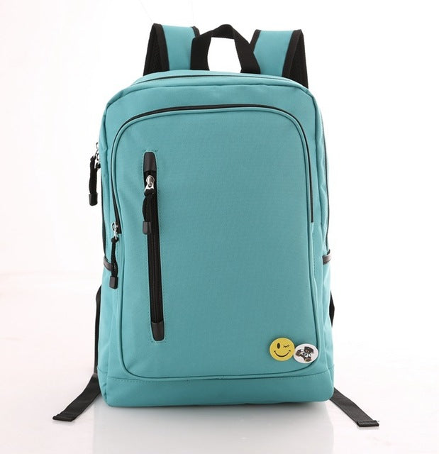 Solid Color Backpack For Women