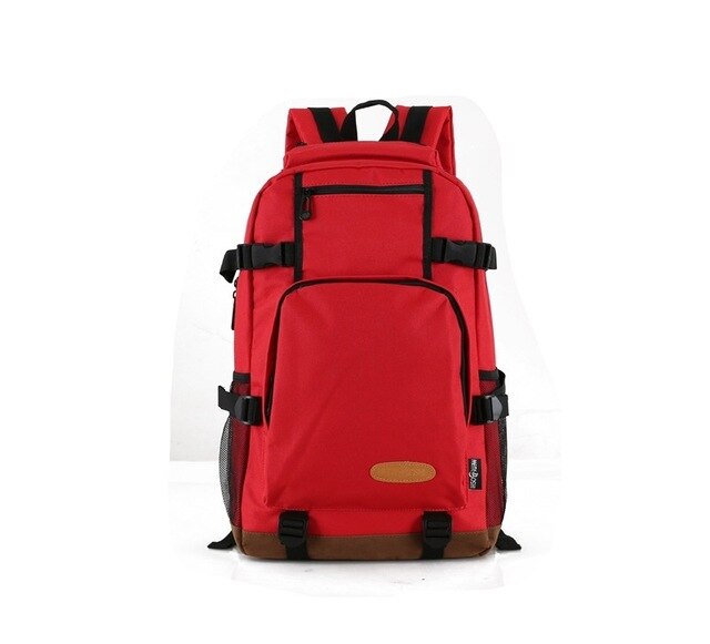 Solid Color Backpack For Students