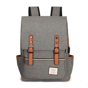 Cloth Backpack With Usb Port